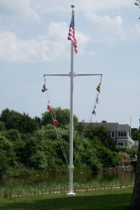 Single-Masted-Nautical-Flagpoles-With-Yardarm